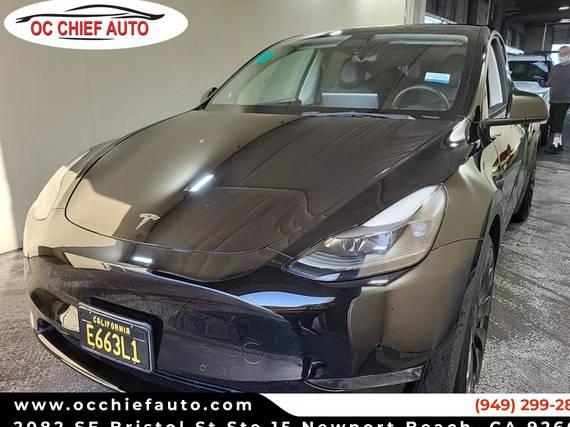TESLA MODEL Y 2022 7SAYGDEF8NF544227 image